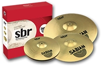 Sabian Cymbals  SBR Performance Set  14” Hats, 16” Crash, 20” Ride SBR-5003-1