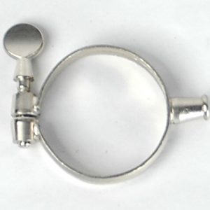 Bandstand&trade; Clarinet Lyre Ring - Nickel