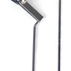 Bandstand&trade; Flute Lyre, 2-piece Clamp On - Nickel