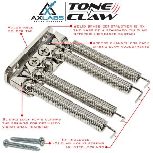 AxLabs Tone Claw Locking Spring Claw – Brass