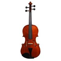 Capri Viola:  Ebony Fitted, Spirit Varnish, Flamed Back and Sides. Case Included. Holds Two Bows and has One Storage Compartment and a Zipper Pocket. Sizes 12", 13", 14", 15", 15.5", 16", 16.5" VA-21-1
