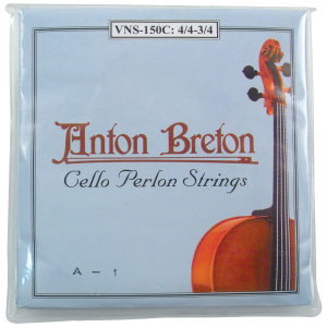 Anton Breton VNS-150C Perlon Cello Strings - 1/2 Size